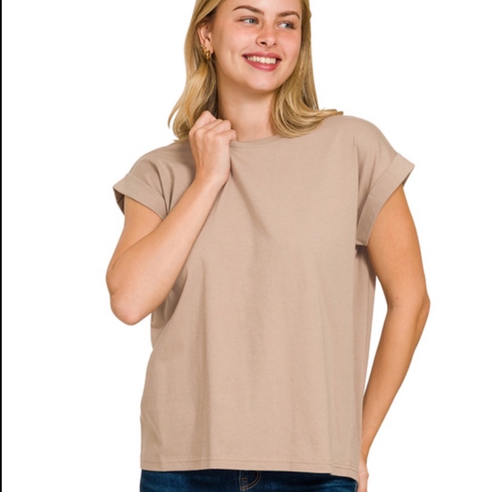 Short-Sleeve Women's Top - Relaxed Crew Neck